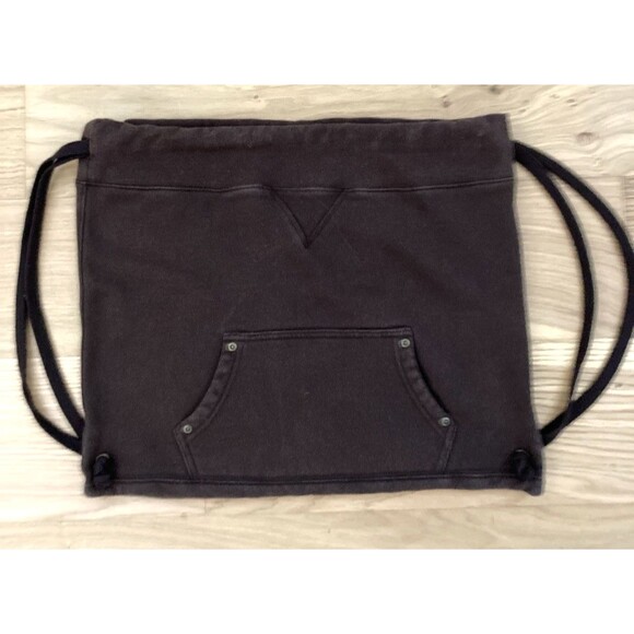 Walt Disney World Disneyland Mickey Mouse Brown Cinch Bag Drawstring Backpack - Picture 3 of 11